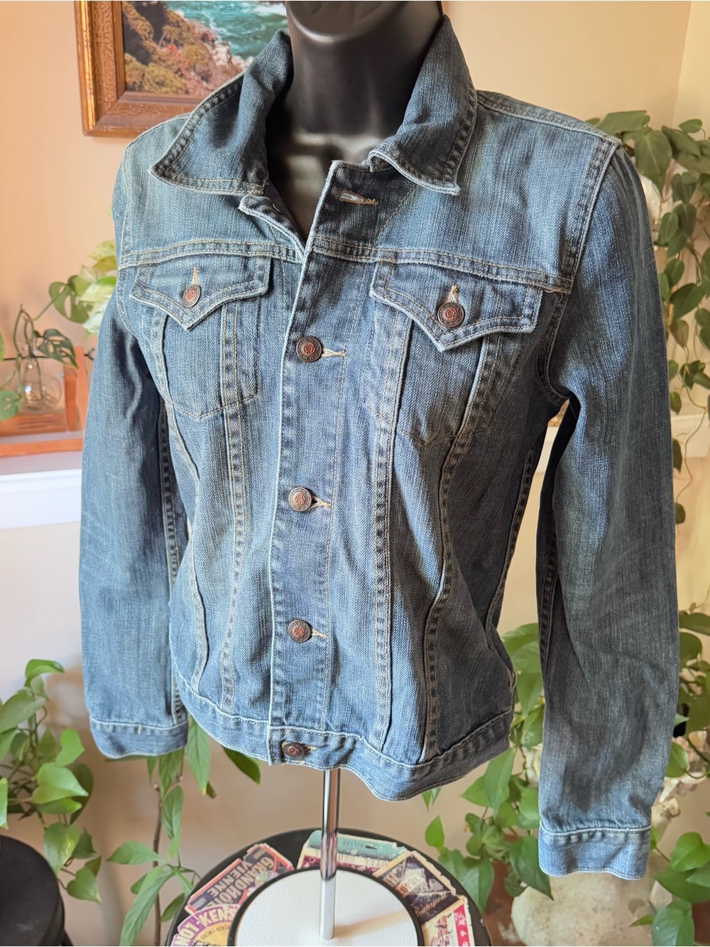 Vintage Y2K Earl Jean Original 443 Denim Jacket - Size S